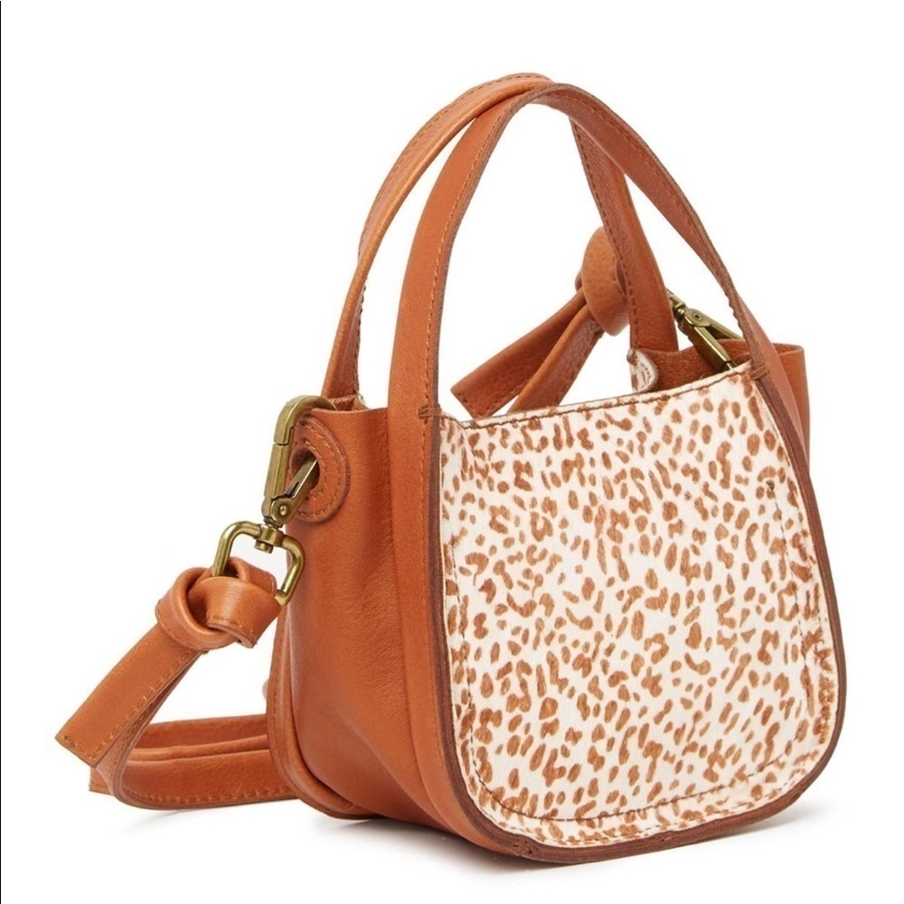 Madewell Micro Sydney Cheetah Print Crossbody - Picture 2 of 8